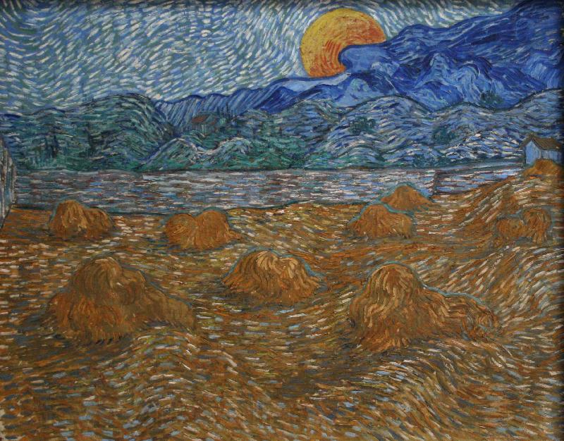Vincent Van Gogh Wheat Fields Norge oil painting art